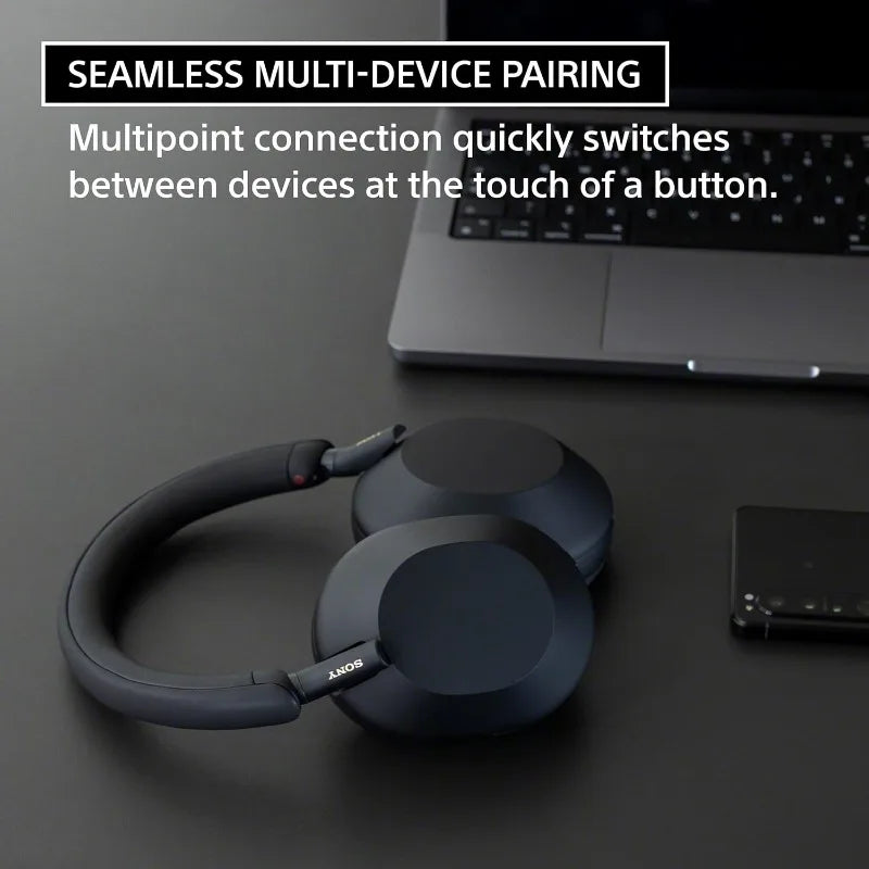 WH-1000XM5 Wireless Headphones Noise Canceling Bluetooth Earphone Bass Stereo Sound Game Business Sports Headset