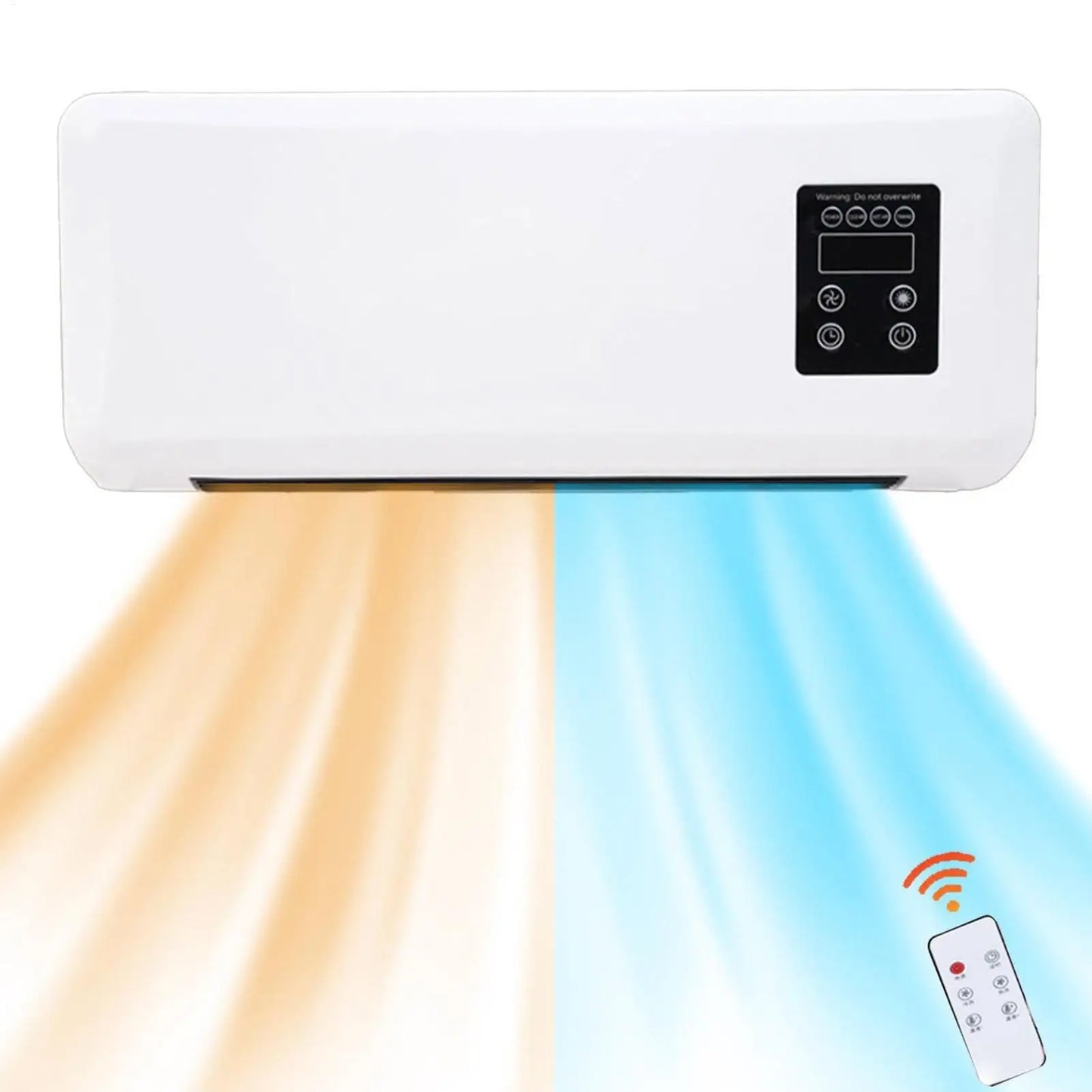 NEW Portable Ductless Air Conditioner Wall-Mounted Air Conditioner Fan and Heater RV Air Conditioner Fan Heater Combo Split